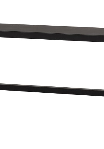 WOOOD EXCLUSIVE Imme benk, rektangulr - svart furu (110x35)