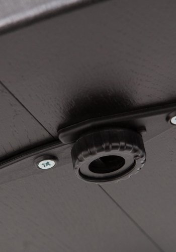 WOOOD EKSKLUSIV Lange Jan spisebord, m. 2 tilleggsplater - svart blacknight eik (120)