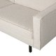 WOOOD Rodeo 2,5 pers. sofa - naturlig bouclé polyester og metall