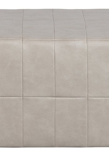 WOOOD Patchwork puff, firkantet - naturlig skinnimitasjon polyester (60x60)