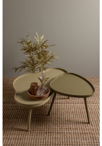 WOOOD Mae sidebord, kologisk - sepia MDF og furu (61x50)