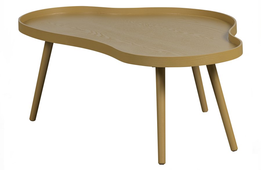 WOOOD Mae sidebord, avlangt, kologisk - alpakka MDF og furu (100x58)