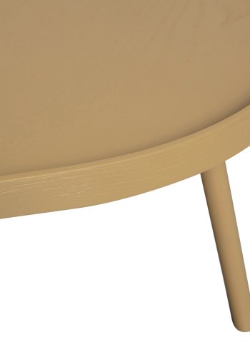 WOOOD Mae sidebord, avlangt, kologisk - alpakka MDF og furu (100x58)