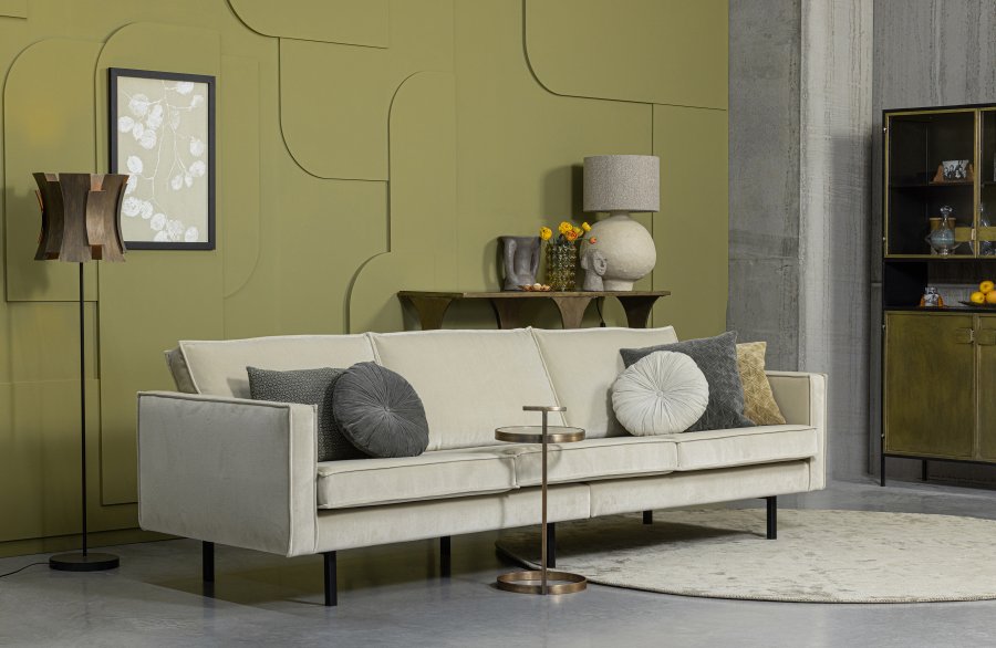 WOOOD Rodeo 3-seters sofa - pistasjflyel