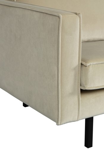 WOOOD Rodeo daybed, venstre - pistasjflyel