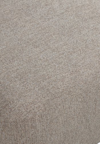 WOOOD Skr hjrnesofa, venstre - naturmelert chenille polyester