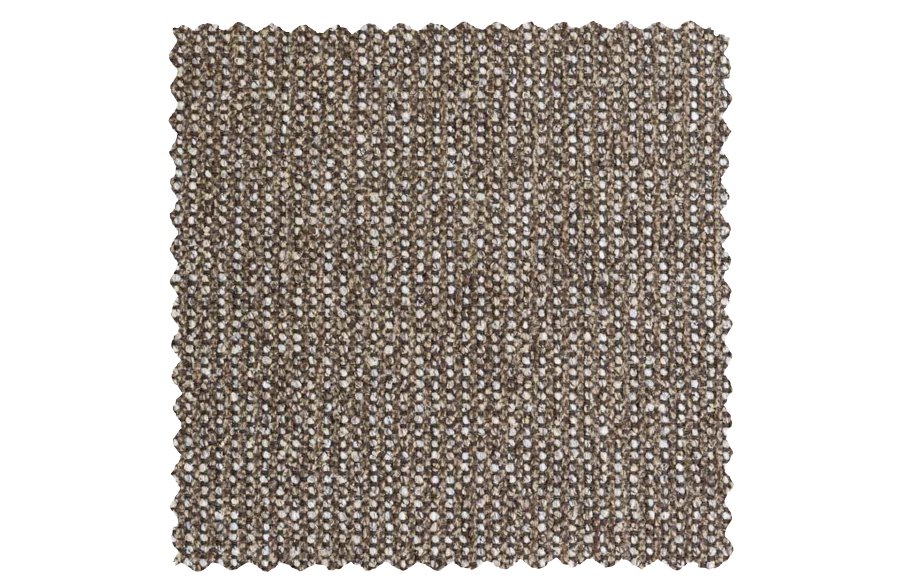 WOOOD Skr hjrnesofa, venstre - lysebrunt melert chenillestoff