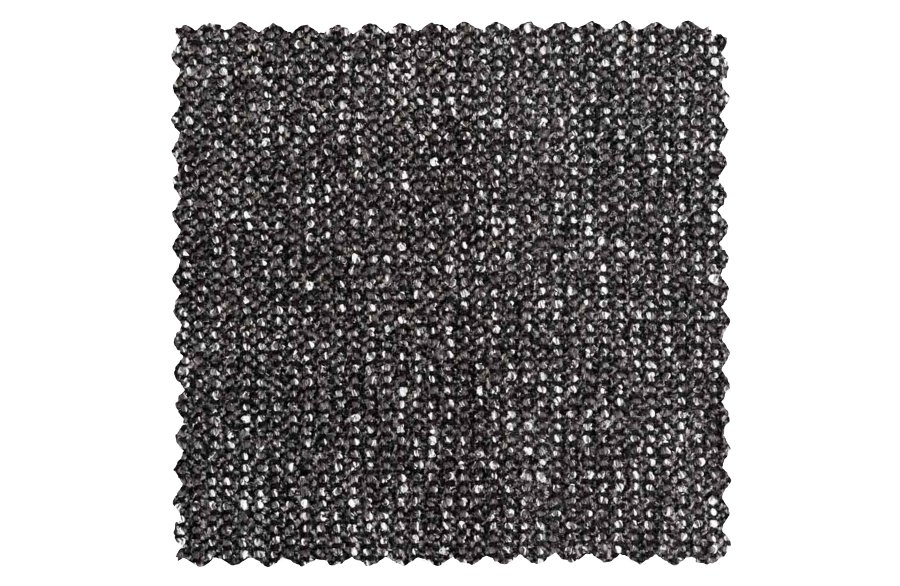 WOOOD Skr hjrnesofa, venstre - gr-svart melert chenillestoff