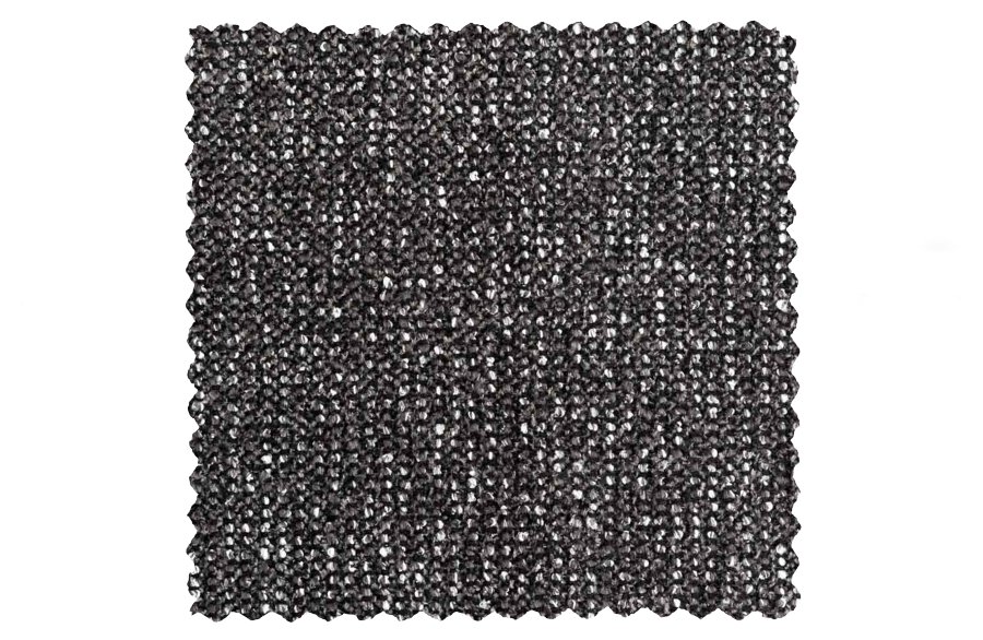 WOOOD Skr hjrnesofa, hyre - gr-svart melange chenille polyester