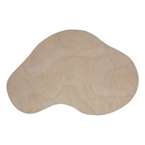 WOOOD EKSKLUSIVT Alya-teppe, kologisk - melkepolyester (170x240)