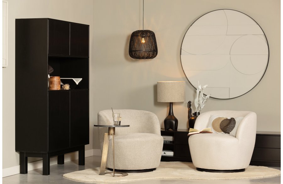 WOOOD EKSKLUSIVT Alya-teppe, kologisk - melkepolyester (170x240)