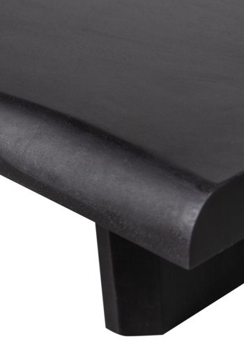 WOOOD EXKLUSIVT Cali soffbord, rektangulärt - svart mangoträ (120x55)