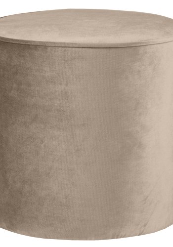 WOOOD Sara hy puff, rund - khaki polyester flyel (46)