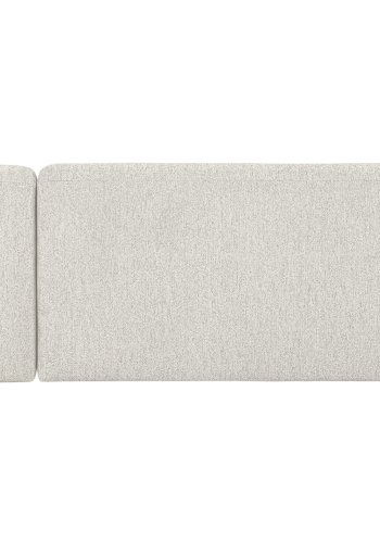 WOOOD Skr hjrnesofa, hyre - perlekrem melange chenille polyester