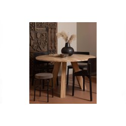 WOOOD Rhonda spisebord, rund - natur mat egetr� (�129) -  10%  WOOOD