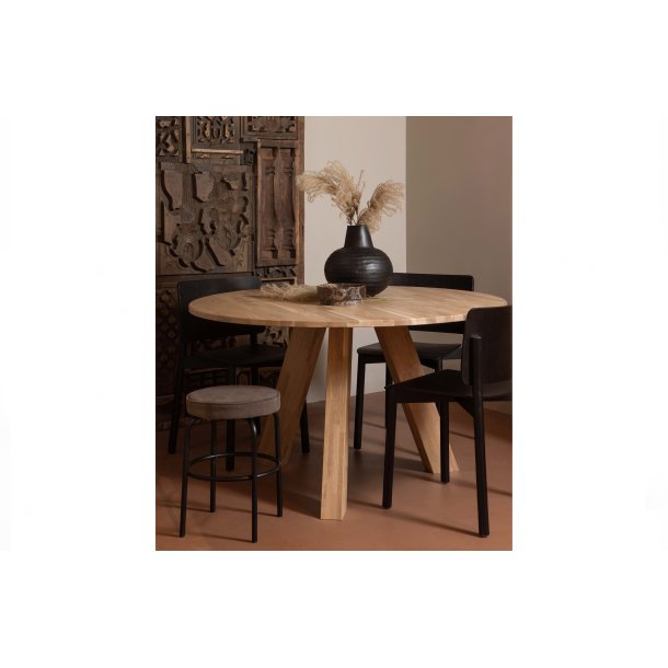 WOOOD Rhonda spisebord, rund - natur mat egetr� (�129) -  10%  WOOOD