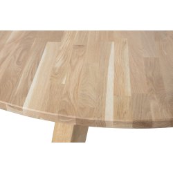 WOOOD Rhonda spisebord, rund - natur mat egetr� (�129) -  10%  WOOOD