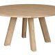 TRE Rhonda spisebord, rundt - naturlig matt eik (150)
