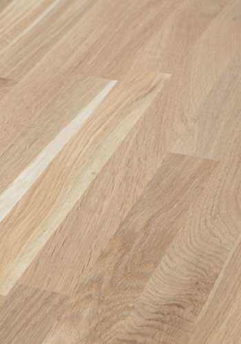 TRE Rhonda spisebord, rundt - naturlig matt eik (150)