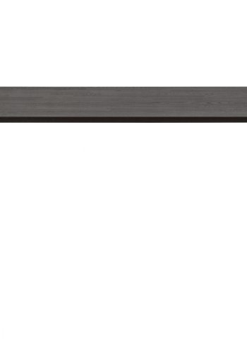 WOOOD Tablo spisebord, rektangulrt - Blacknight eik og firkantet ben svart metall (200x90)