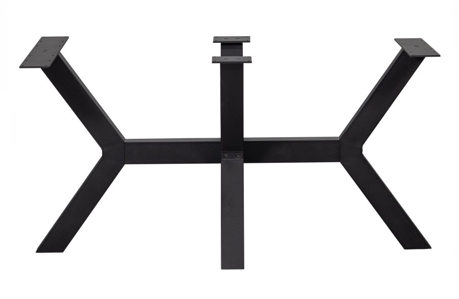 WOOOD Tablo Zeeland bordben til spisebord - matt sort metall