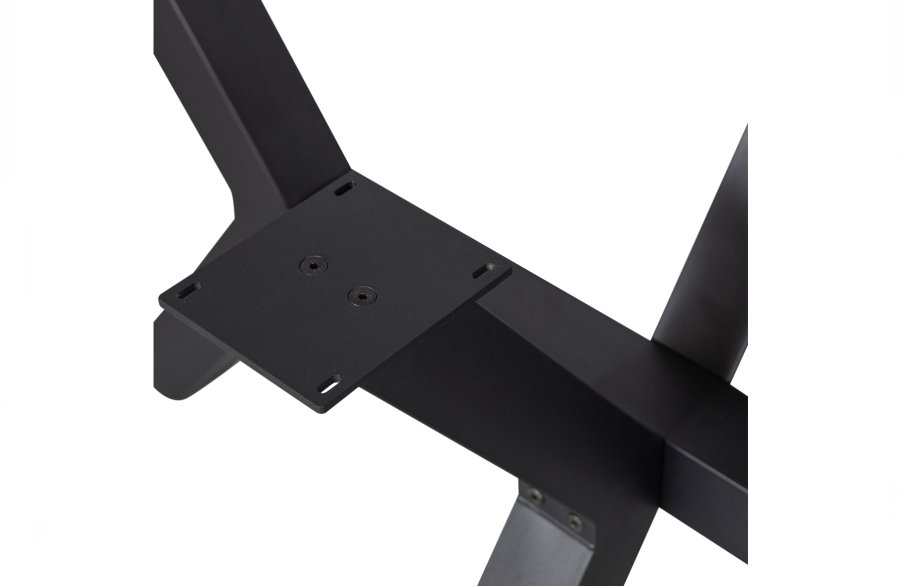 WOOOD Tablo Zeeland bordben til spisebord - matt sort metall