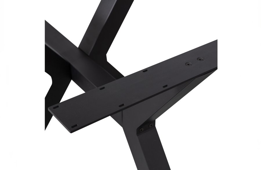 WOOOD Tablo Zeeland bordben til spisebord - matt sort metall