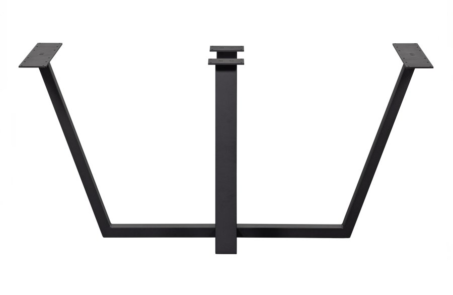 WOOOD Tablo Drenthe bordben til spisebord - matt sort metall