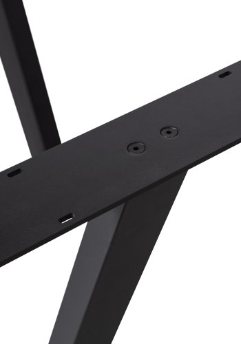 WOOOD Tablo Drenthe bordben til spisebord - matt sort metall