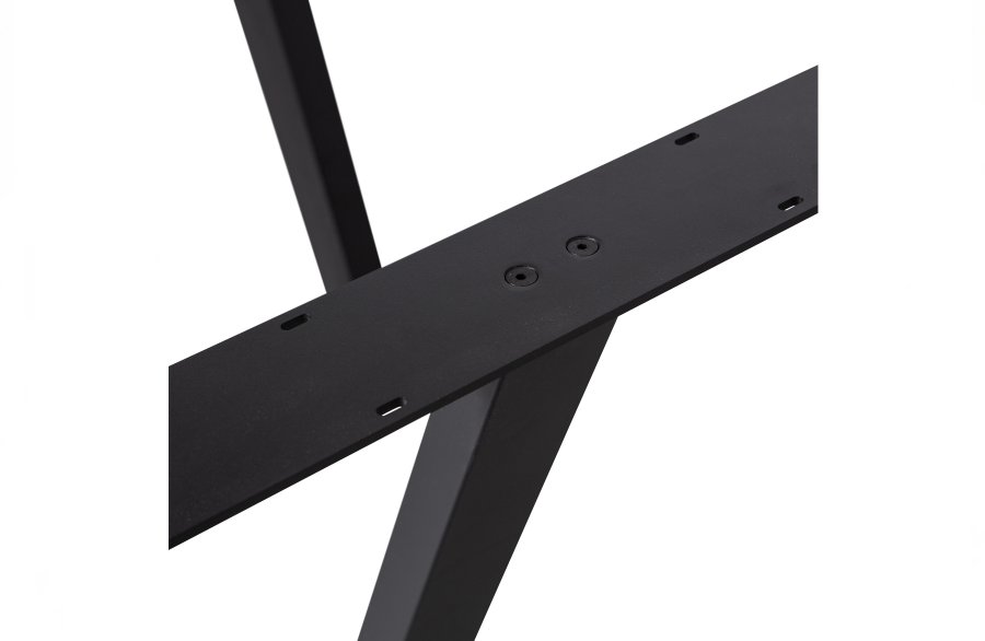 WOOOD Tablo Drenthe bordben til spisebord - matt sort metall