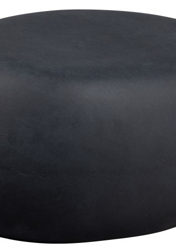 VTWONEN Pebble salongbord for inne og ute, ovalt - antrasittgr fiberleire (65x49)