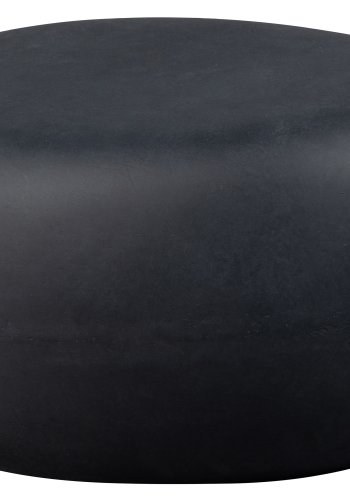 VTWONEN Pebble salongbord for inne og ute, ovalt - antrasittgr fiberleire (65x49)