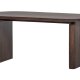 VTWONEN Ellipse spisebord, ovalt - brunt valnttfarget mangotre (90x180)