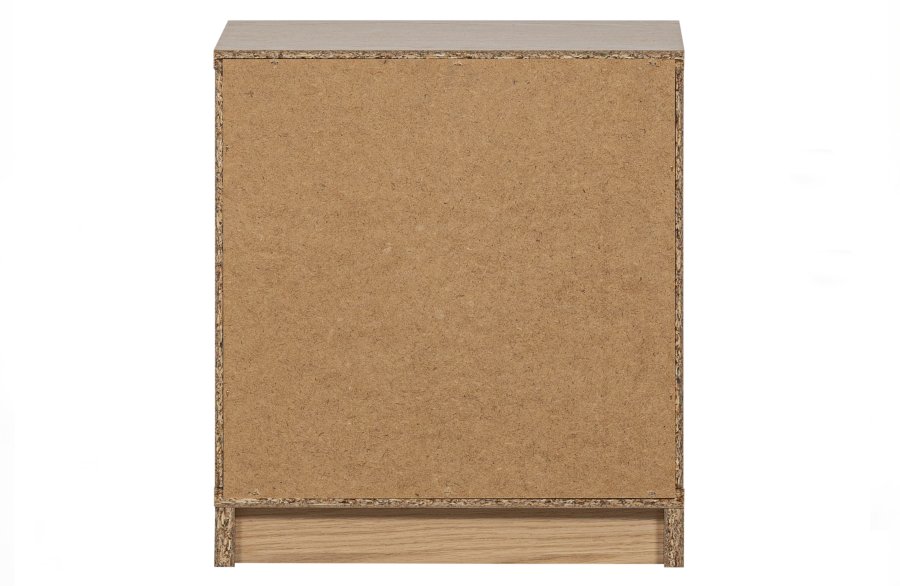 VTWONEN Modulrt underskap, m. 1 trykk for  pne dren og 1 hylle - naturlig matt eikefiner (40x40)