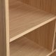 VTWONEN Modulrt overskap, m. 3 trykk for  pne drer og hyller - naturlig matt eikefiner (77x40)
