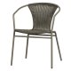 WOOOD EKSKLUSIV Weston hagestol, m. armlener, stablebar - jungel polyrattan og metall