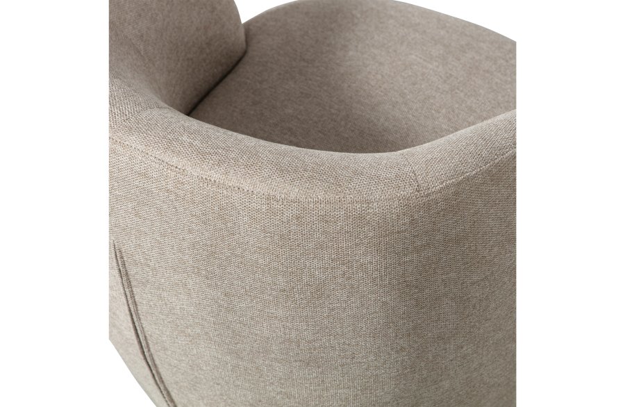 TRE EKSKLUSIV Serra svingstol - ekte polyester