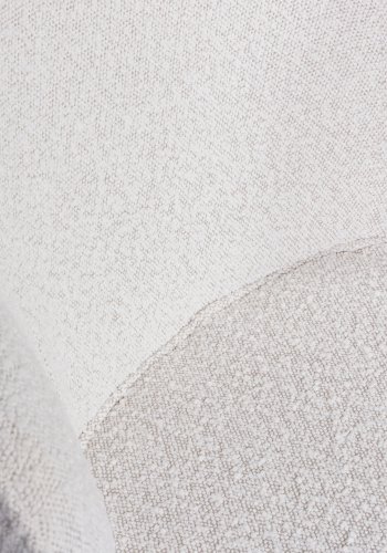 WOOOD Admit spisestuestol - naturlig bouclé polyester og sort metall