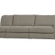 VTWONEN Family 2,5 seter sofa, avrundet venstre - varm gr polyester