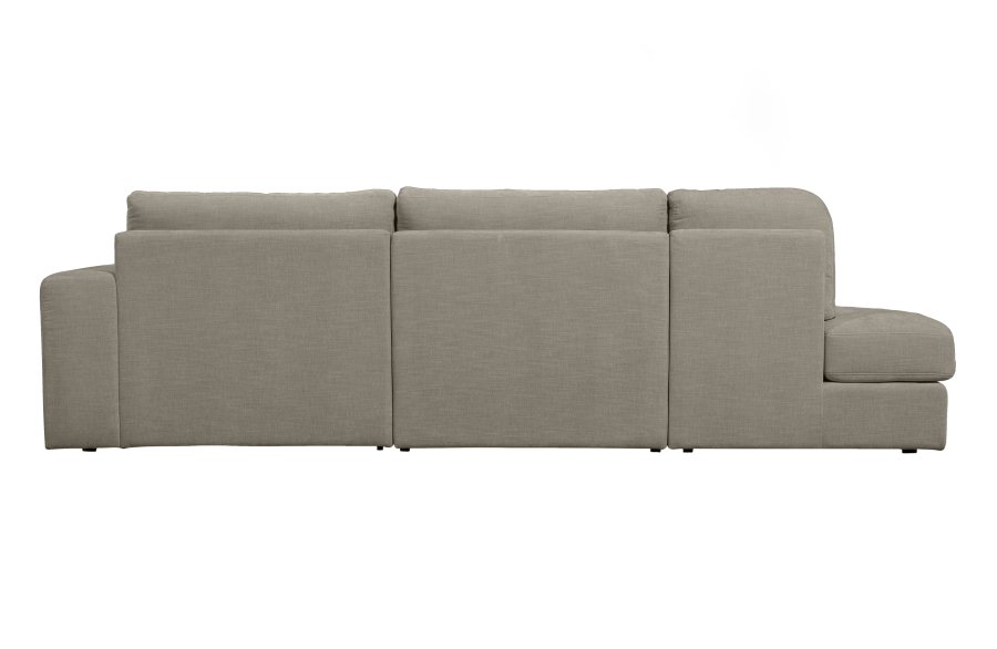 VTWONEN Family 2,5 seter sofa, avrundet venstre - varm gr polyester