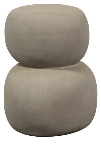 TRE EKSKLUSIVT Oda sidebord, kologisk - grnn/gr fiberleire (41x35)