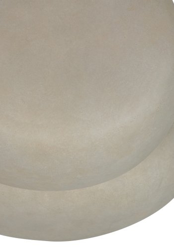 TRE EKSKLUSIVT Oda sidebord, kologisk - grnn/gr fiberleire (41x35)