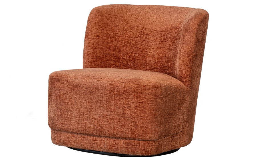 WOOOD EKSKLUSIV Atty svingstol - blomstrende flyelspolyester