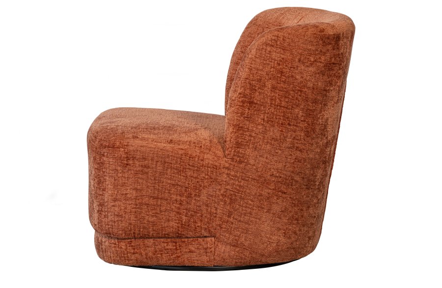 WOOOD EKSKLUSIV Atty svingstol - blomstrende flyelspolyester