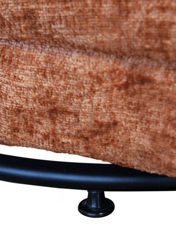 WOOOD EKSKLUSIV Atty svingstol - blomstrende flyelspolyester