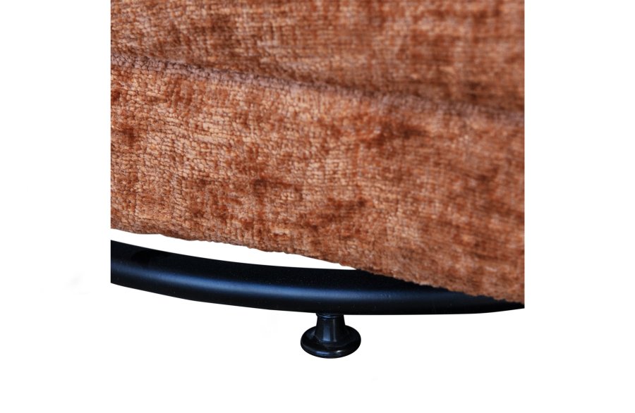 WOOOD EKSKLUSIV Atty svingstol - blomstrende flyelspolyester