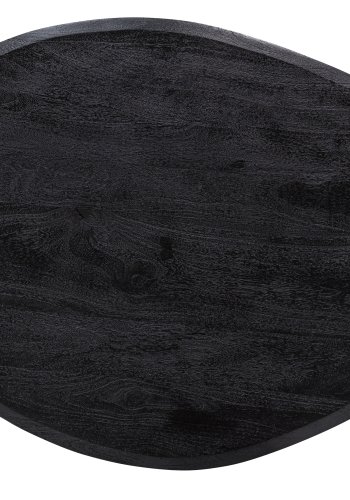 WOOOD Posture salongbord, kologisk - svart mangotre (120)