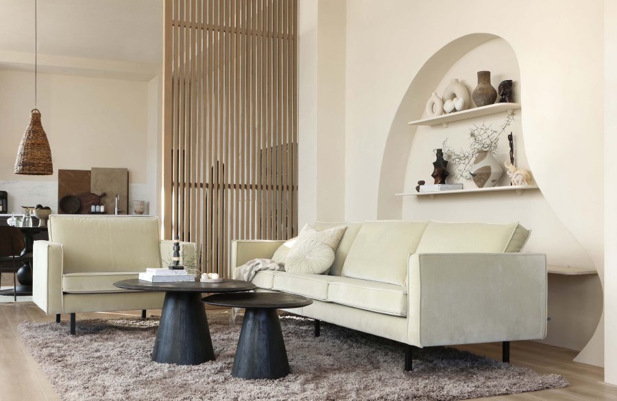 WOOOD Posture salongbord, kologisk - svart mangotre (70)