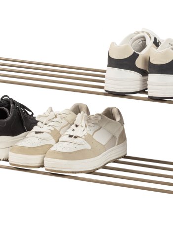 WOOOD Josse skostativ, rektangulrt - army brunt metall (B:80)