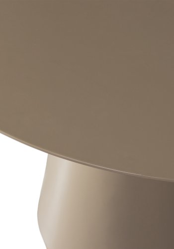 TRE EKSKLUSIVT Jorre spisebord, rundt - army brun MDF (120)